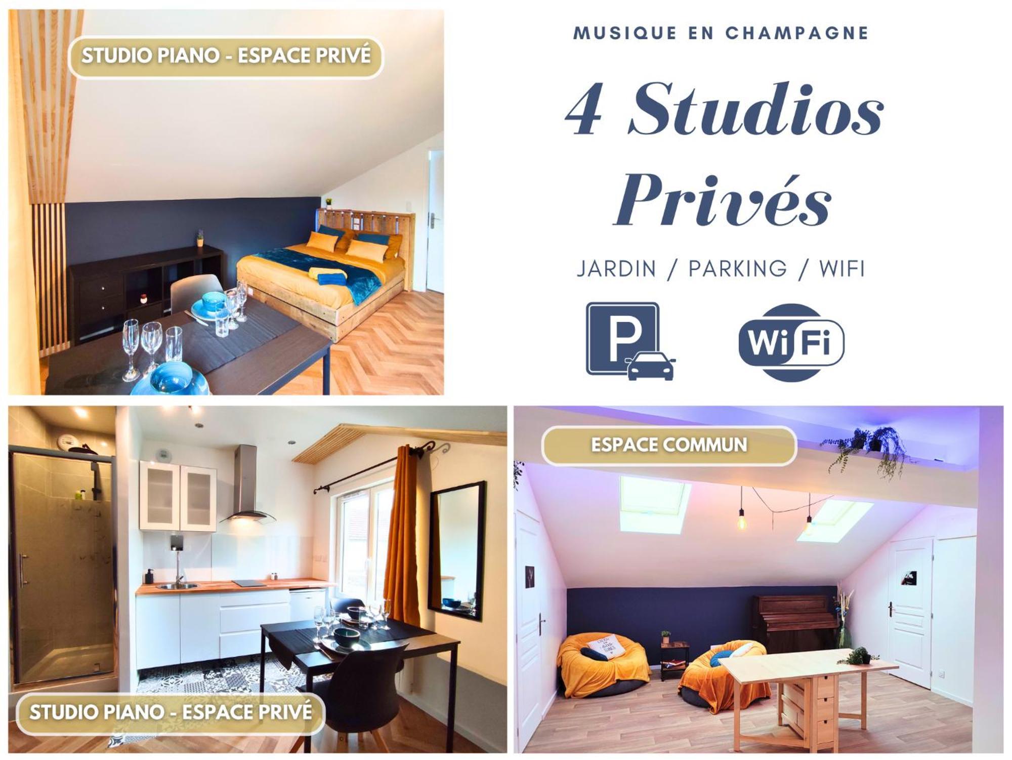 4 Studios - Musique En Champagne Châlons-en-Champagne Kültér fotó